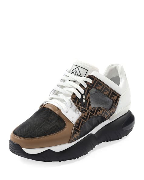 fendi sneakers hombre|Fendi fancy chunky sneakers.